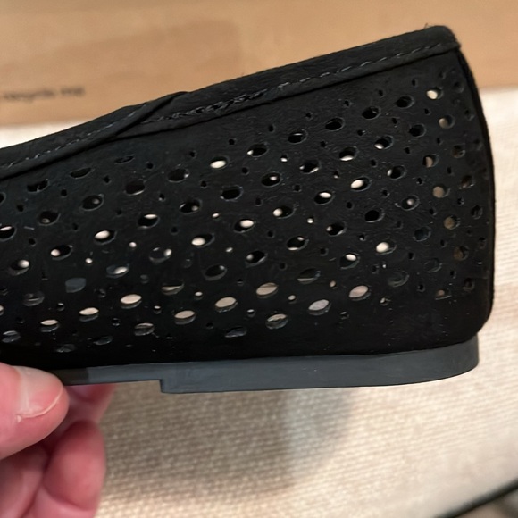 London Rag Feet Nest Black Perforated Microfiber Loafer/NIB/5 - Picture 10 of 10